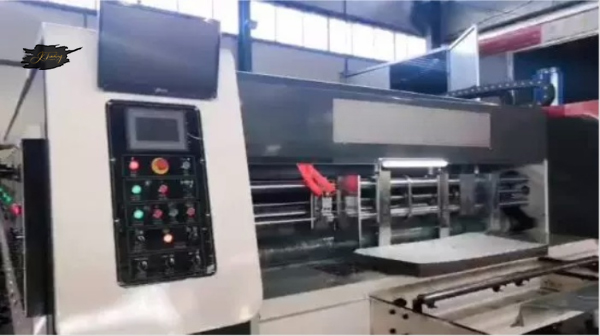 Three Color Corrugated Cardboard Printer Slotter die-cutting Machine